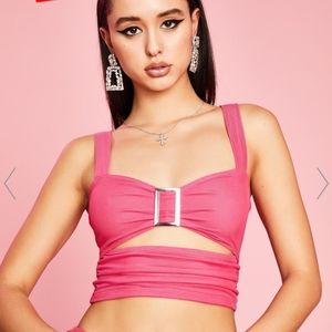 Sugar Thrillz Starlet Cut Out Top